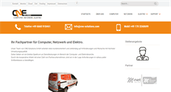 Desktop Screenshot of cne-solutions.com