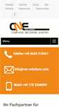 Mobile Screenshot of cne-solutions.com